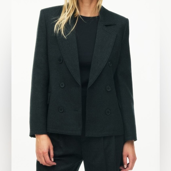 Zara Jackets & Blazers - Zara Into the Classics Wool Blazer Limited Edition